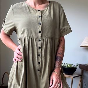 Oversized jumpsuit romper boho women's size XL